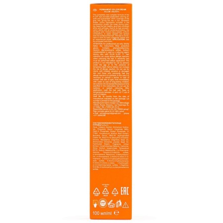 Cream-coloring hair permanent Ollin Professional N-Joy, tone 7/44, blond intensively medal, 100 ml-4