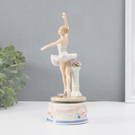 Souvenir Ceramics under porcelain "Ballerina" 22x9x9 cm-1