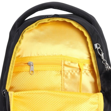 Youth backpack 40 x 29 x 20 cm, Grizzly, ergonomic back, laptop department, black-9