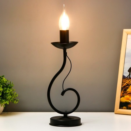 Black Black Risalux table lamp "Duchess" 1x15W E14-1