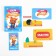 Board game "left and right", 30 cards