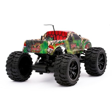Radio-control jeep T-REX, scale 1:10, works from the battery-2