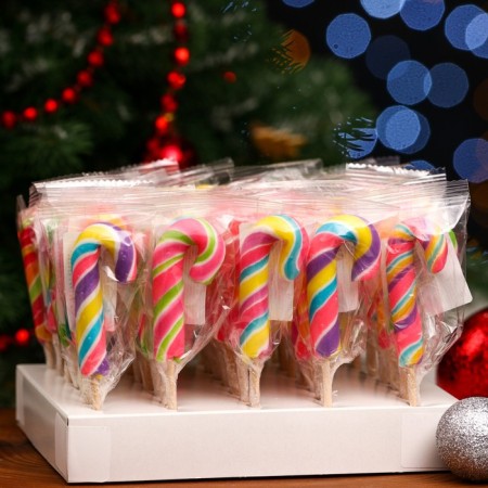 New Year. Caramel on the stick "cane mini", 15 g-3