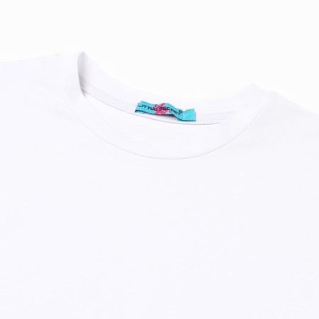 T -shirt female, white color, size 44 (m)-1
