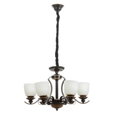 ARUNA chandelier 6x40W E27 Black 67x67x46 cm Bayerlux