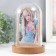 Photo frame 7x12 cm Light "Ark in the flask" from batteries 3xlr1130 11x11x18 cm