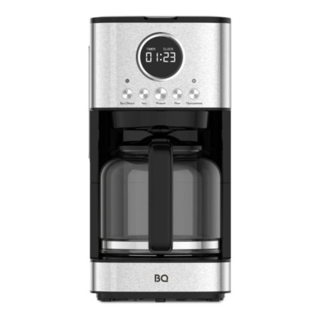 BQ CM1007, drip, 900 watts, 1.5 l, silver-hourly