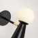 Wall lamp Gnomes 200 mm, 235 mm, G9LED+GU10 38W