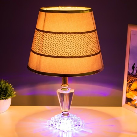 Board lamp with "Michelle" E27 40W gold 24x24x40 cm Risalux-2