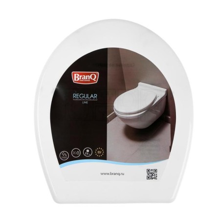 Aquant AQ2600-17-MR toilet seat, distance between mounts 160 mm, white-4
