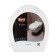 Aquant AQ2600-17-MR toilet seat, distance between mounts 160 mm, white