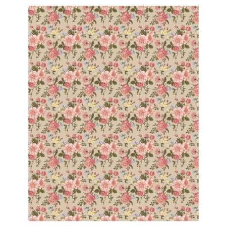 Pillow Board "Vintage roses, decorative, size 16x45 cm-1