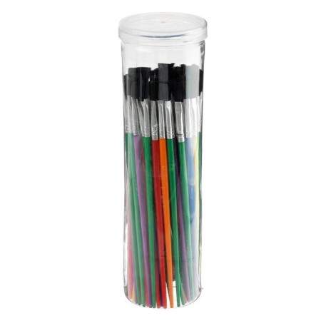 Synthetics pile brush, No. 2, with a colored handle-2