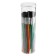 Synthetics pile brush, No. 2, with a colored handle