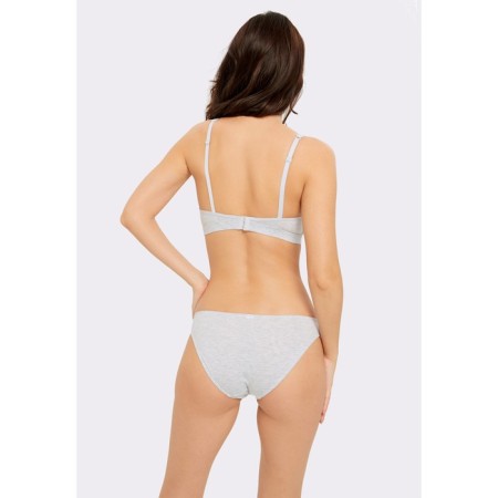 Women's camellia bra, size 75b, gray color-5