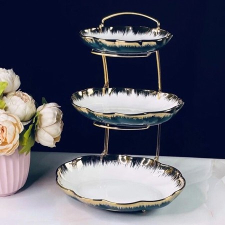 Set of dishes lenardi, porcelain, 3 pcs