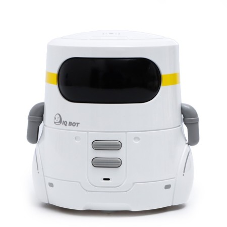 Interactive robot "Super Bot", Russian voiceing, light effects, white color-1