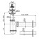 Siphon for the washbasin Alcadrain AG2105123710, D = 40/32, polypropylene