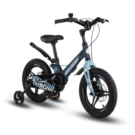 Bicycle 14 ’’ maxiscoo Space Deluxe plus, color matte ultramarin-1