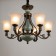 Estheri chandelier 6x40W E27 Coffee-green 75x75x57 cm Bayerlux