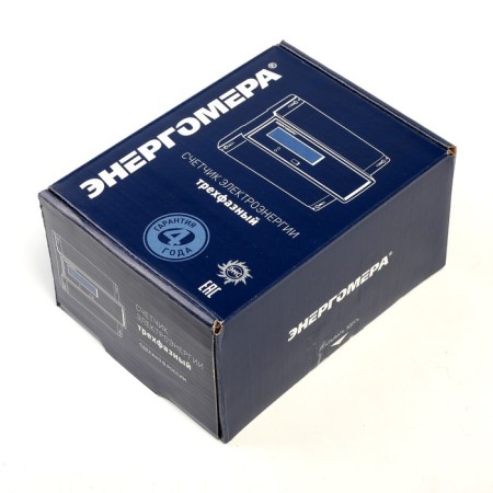 Energomer meter TsE-6803V 1, 10-100 A, three-phase, single-tariff, 1 class of accuracy-4
