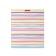 Notebook of 48 sheets in the Pastel Lines cage, cover coated cardboard, offset unit, mix