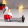 Souvenir Polystone "Grandfather Frost in a hat-ear" Long legs 16.5x7.8x4.5 cm