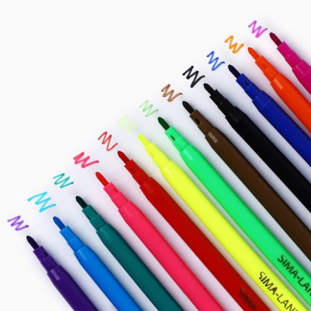 Flomasters 12 colors, a ventilated cap, "September 1: Cat"-2