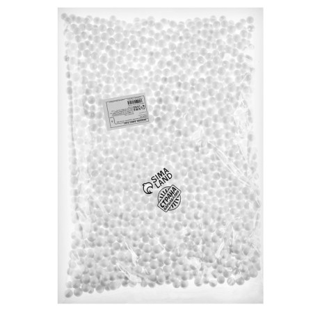 Filler for balls and slines "Foam", 20 g, white color-1