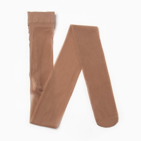Kapron tights, Glamor Collant Ginestra 20 den, light tan (miele), river 2-1