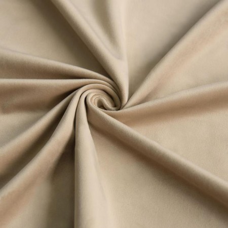 Set of curtains "Replic", size 2x145x270 cm, beige color-1