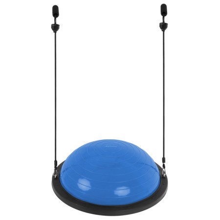 Half -sphere bosu gymnastic, with a pump, 55x25 cm, blue color-19
