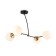 Suspended Ambrella Light, Modern, TR2544, 4HE27, Black Color, Bronze