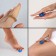 Hands and legs massage, d = 3.5 cm, 2 rings, blue color