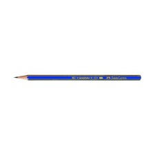 Chernographic pencil Faber-Castell Goldfaber 1221 2b, hexagonal, price for 1 pcs