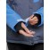 Ski jacket female winter, size 58, blue color