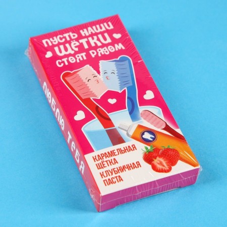 Drage "I love you" brush with paste, 15 g.-5