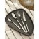 A set of cutlery of stainless steel Magistro Giant, 4 objects, silver color