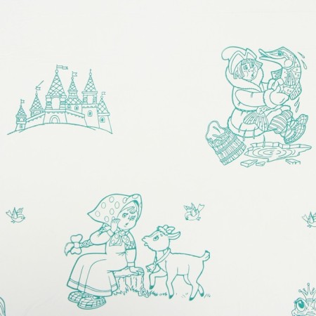 Directory tablecloth, a single children's “Visiting a fairy tale”, 110 × 150 cm-2