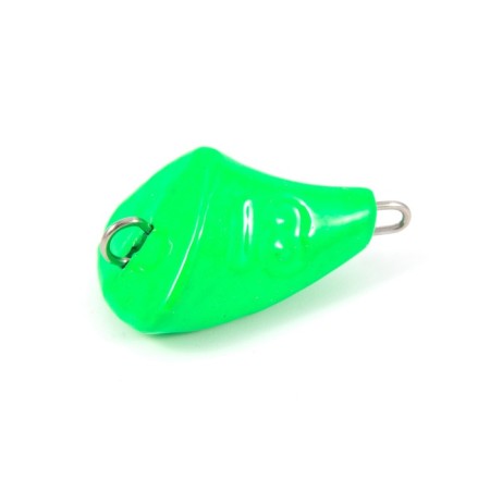 Cargo bullet-excentric stained collapsible Yaman 10 pcs., 18 g, green-1