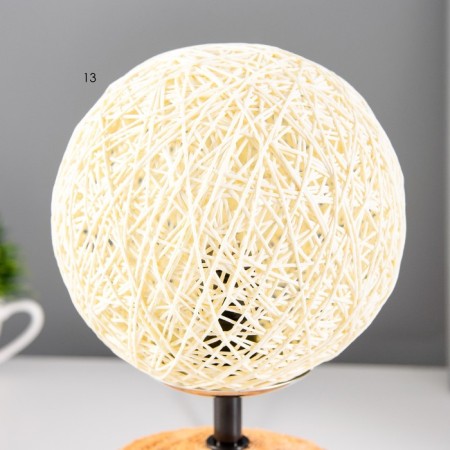 Venus table lamp E14 40W Orange 12x12x26cm Risalux-5