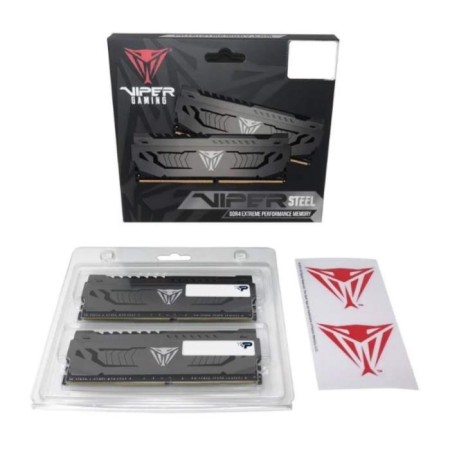 RAM PATRIOT DDR4 16GB (2x8GB) 3600MHz Viper Steel (PVS416G360C8K)-2