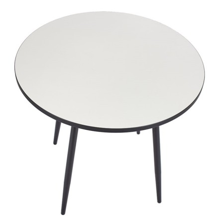 Dining table Polini Home London, white-black color-3