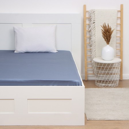 Blue Lake 220*215, 100% cotton, Maco-Satin, 114g/m2