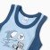 A set for a boy (T -shirt, panties), blue color, height 104 cm