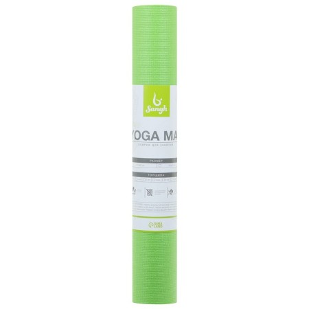 Sangh yoga rug, 173x61x0.3 cm, green color-8
