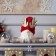 LED figure "Red Gnome" 12 × 19 × 12 cm, textiles, batteries AG10x3, glow warm white