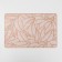 Serving napkin on the table “Leaves”, 43 × 28 cm, metallic color brown
