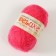 Knitting yarn "Deluxe" 100% polypropylene 140m/50g set 2 pcs - red