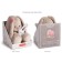 Soft toy "Bunny mi in a vest with ornament", 15 cm